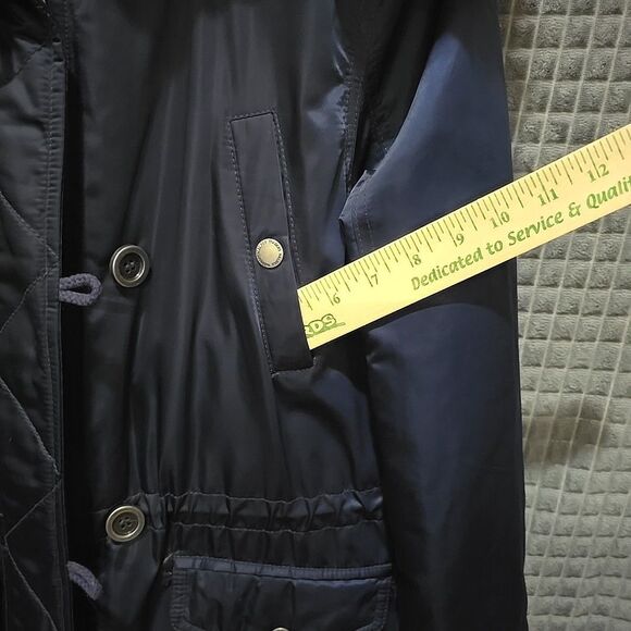 Halifax Fur Lined Parka Coat Lg Pennylane Jacket Full Zip Ski Winter Hooded Cozy - Picture 6 of 14